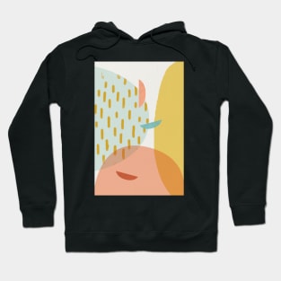 Modern Minimalist Abstract Hoodie